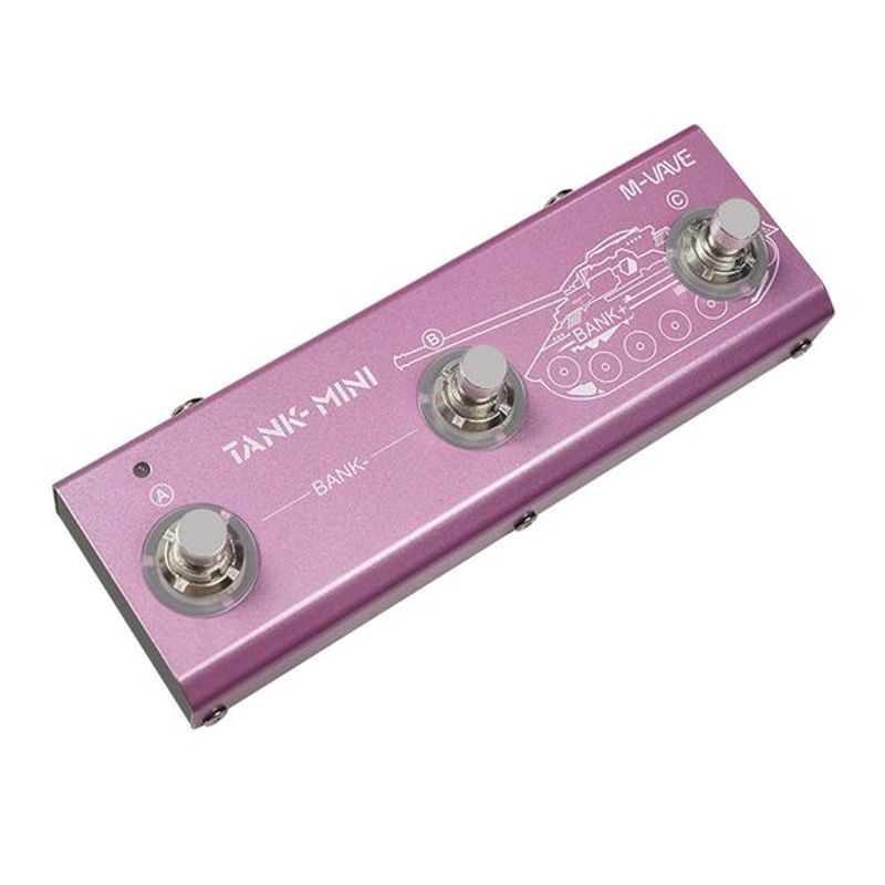 M-vave Tank Mini gitar-effekt-pedal