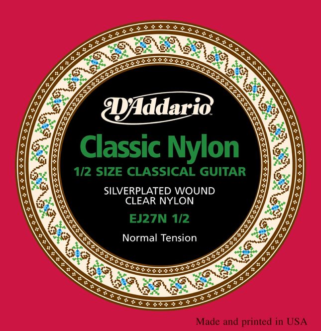Hovedbilde Daddario EJ27N 1/2 nylonstrenger