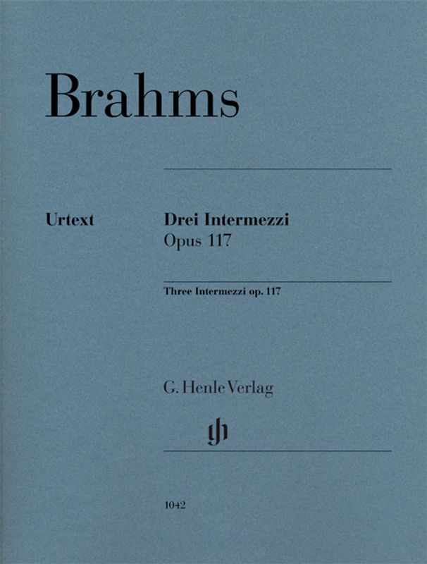 Johannes Brahms - 3 Intermezzi Op. 117