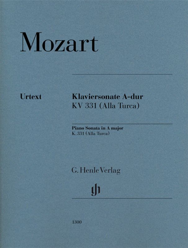 Wolfgang Amadeus Mozart - Sonata A KV331