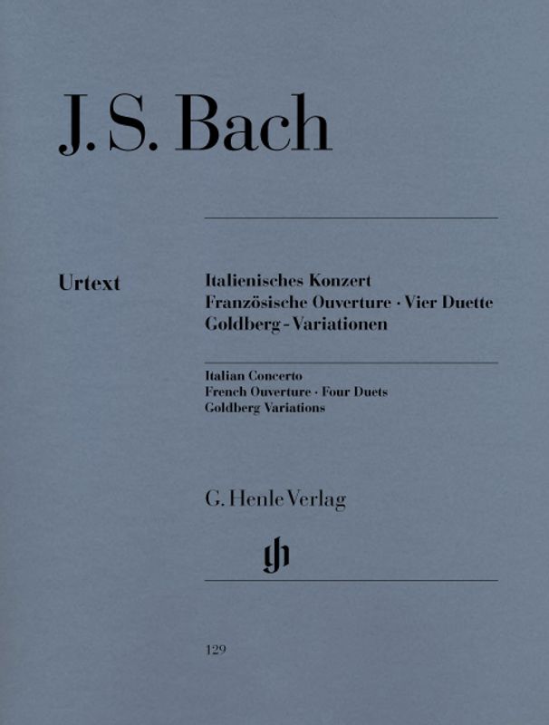 Johann Sebastian Bach - Italian Concerto, French Ouverture