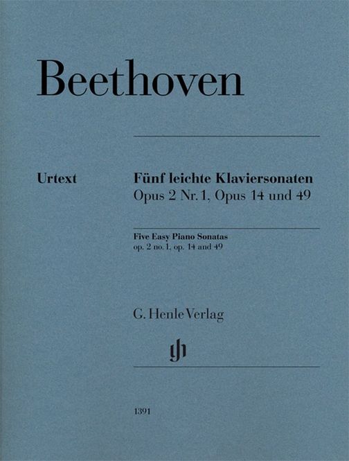 Hovedbilde Ludwig van Beethoven - Five Easy Piano Sonates