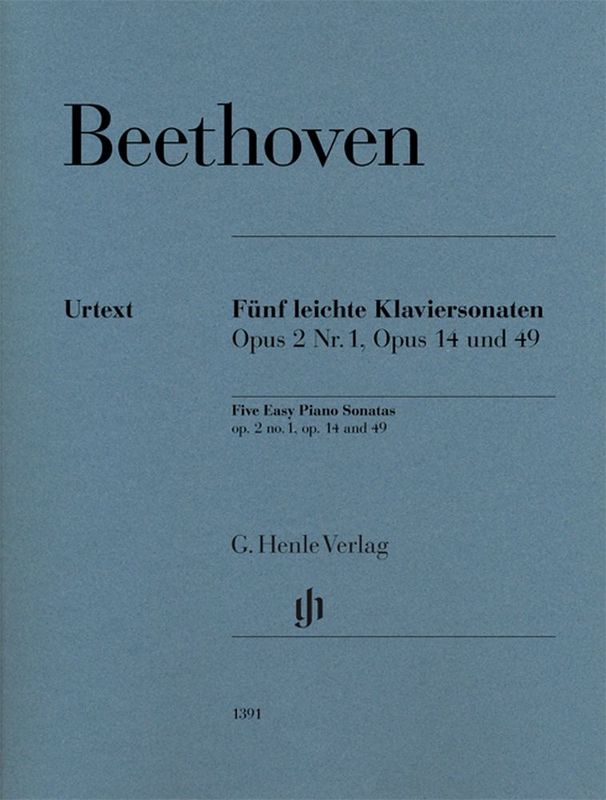 Ludwig van Beethoven - Five Easy Piano Sonates