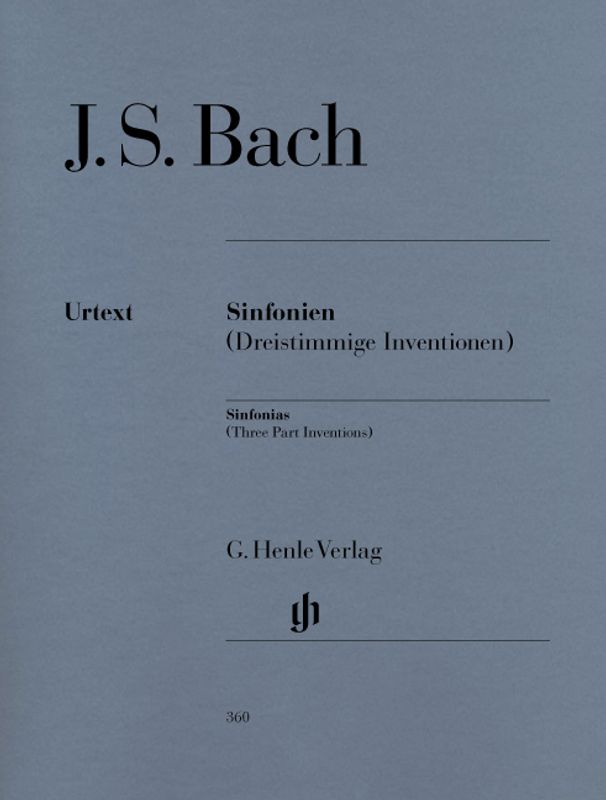 Johann Sebastian Bach - Sinfonien BWV787-801 (Dreistimmige Inven