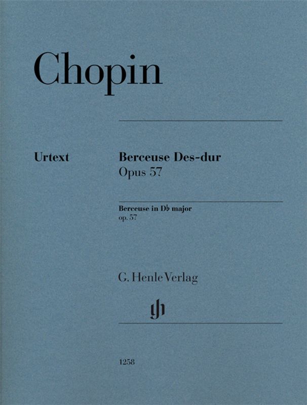 Frédéric Chopin - Berceuse In D Flat Op. 57