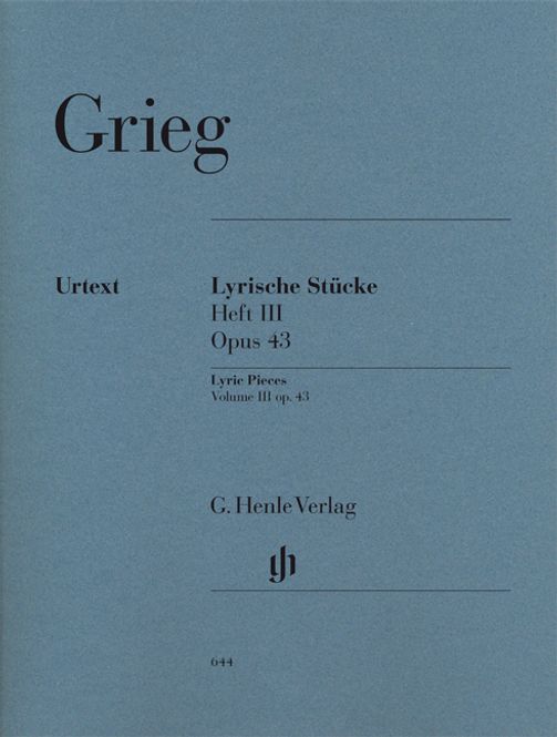 Hovedbilde Edvard Grieg - Lyric Pieces Book III Op.43