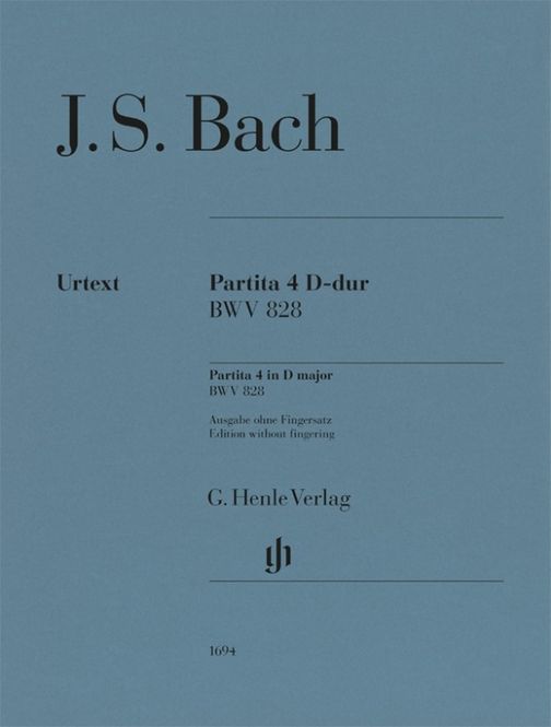 Hovedbilde Johann Sebastian Bach - Partita 4 D-Dur BWV 828