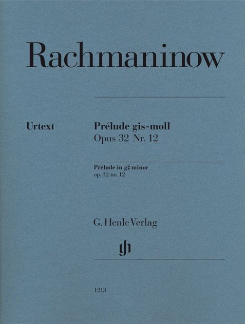 Hovedbilde Sergei Rachmaninov - Prélude gis-moll