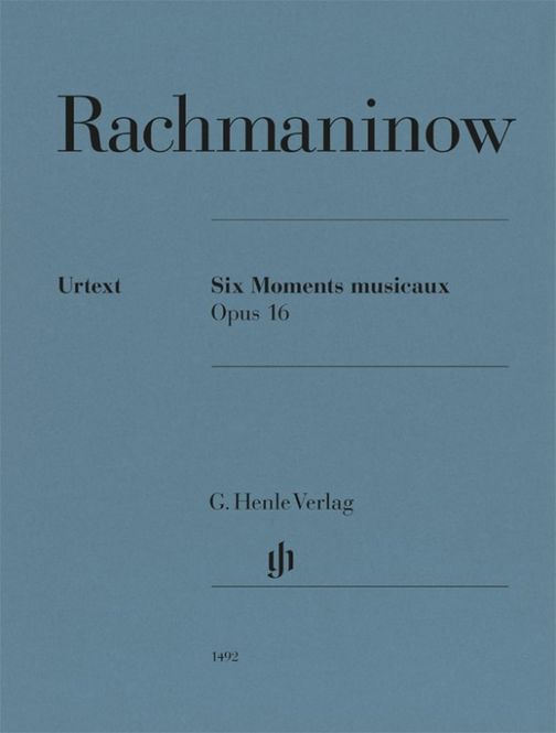 Hovedbilde Sergei Rachmaninov - Six Moments Musicaux Op. 16