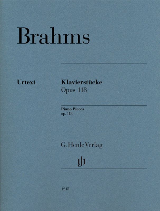 Johannes Brahms - Piano Pieces Op. 118, Nos. 1- 6