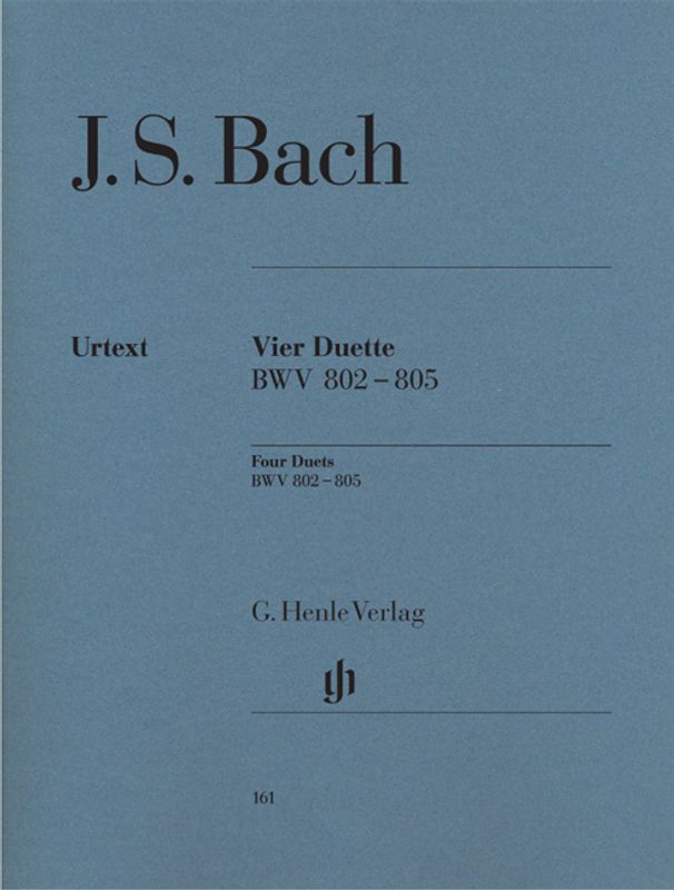 Johann Sebastian Bach - Four Duets BWV 802-805