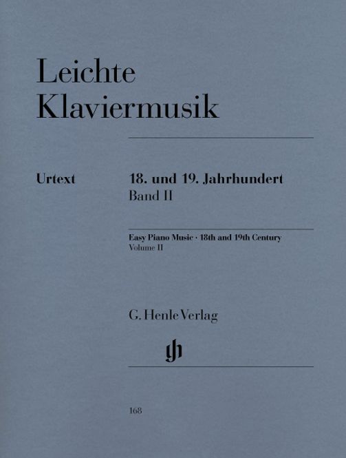 Hovedbilde Leichte Klaviermusik des 18. und 19. Jahrhunderts