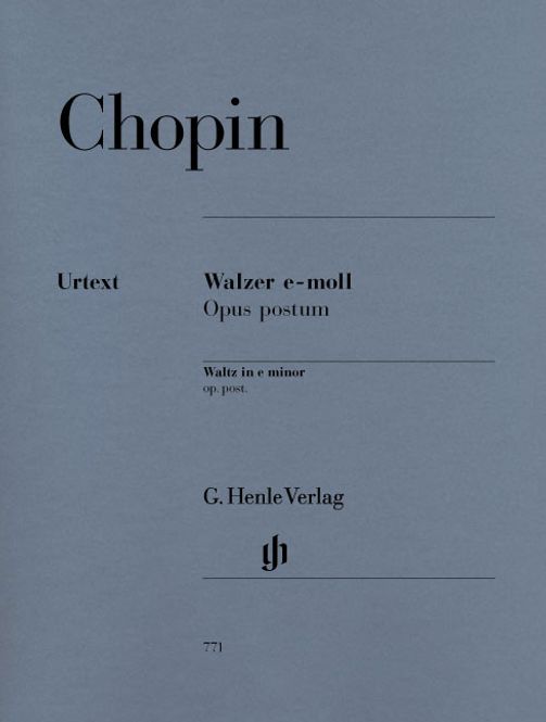 Hovedbilde Frédéric Chopin - Walzer E-Moll Opus Postum