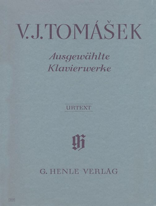 Hovedbilde Vaclav Jan Tomasek - Ausgewählte Klavierwerke