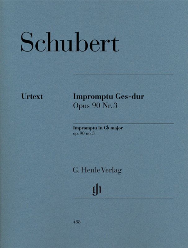 Franz Schubert - Impromptu In G Flat Op.90 No.3 D899