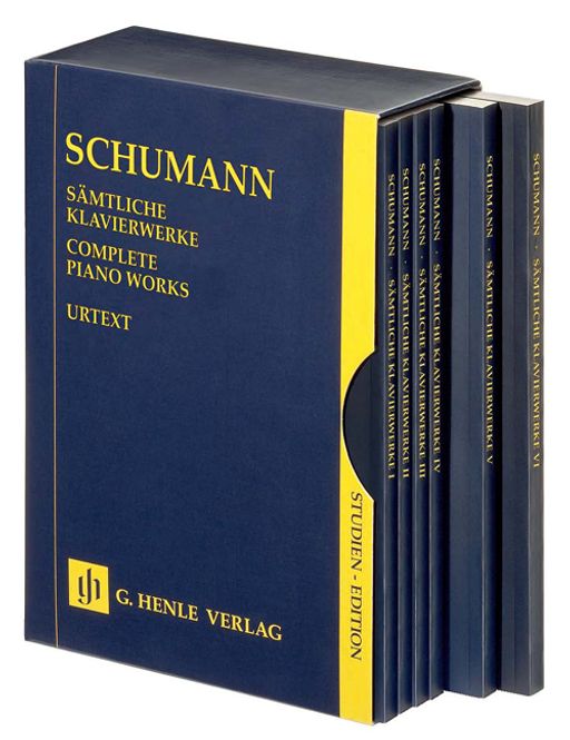 Hovedbilde Robert Schumann - Sämtliche Klavierwerke - 6 ...