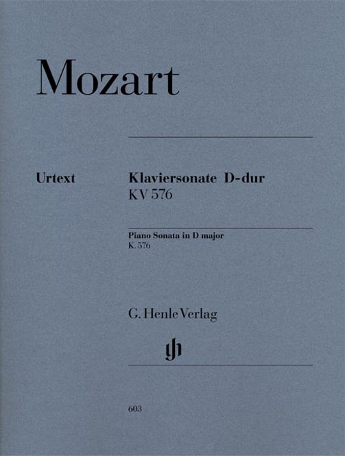 Hovedbilde Wolfgang Amadeus Mozart - Piano Sonata D major KV 576