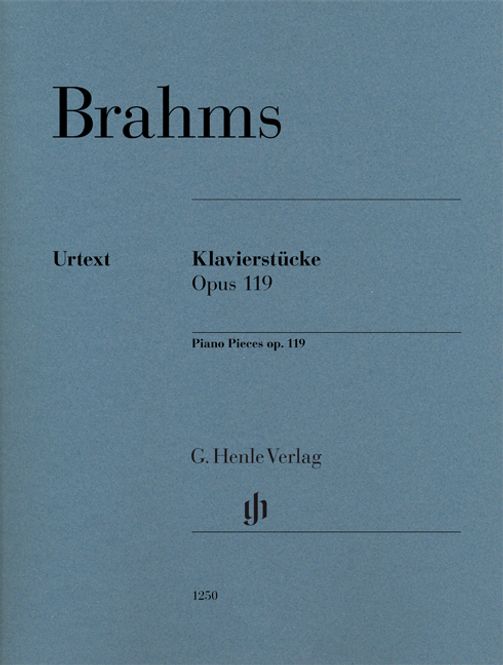 Hovedbilde Johannes Brahms - Piano Pieces Op. 119