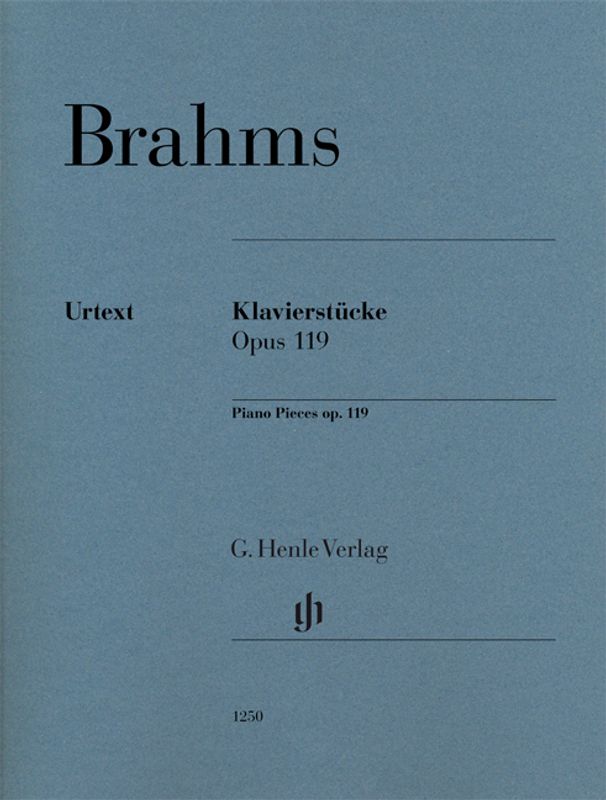 Johannes Brahms - Piano Pieces Op. 119