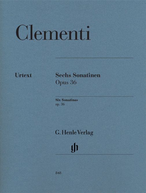 Hovedbilde Muzio Clementi - Six Sonatinen Op. 36