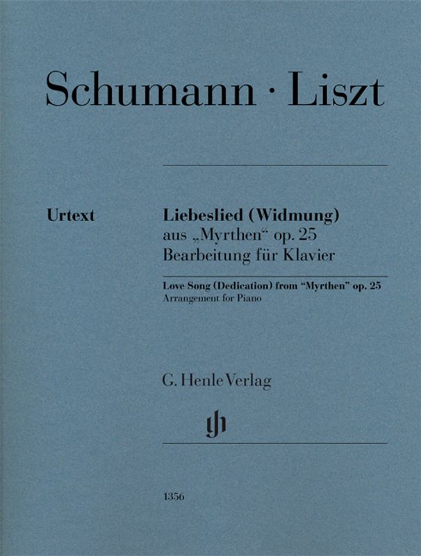 Robert Schumann & Franz Liszt - Liebeslied (Widmung)