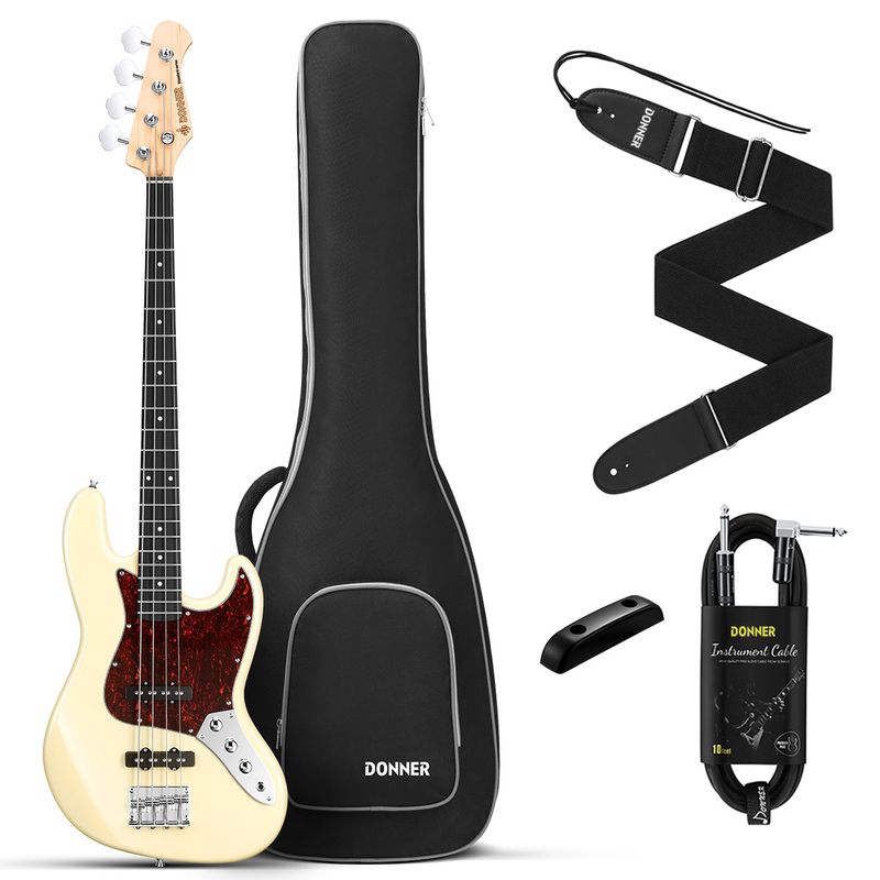 Donner DJB-510B el-bass olympic white 
