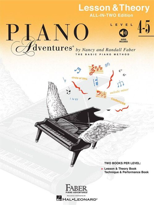 Hovedbilde Piano Adventures Lesson & Theory Level 4-5