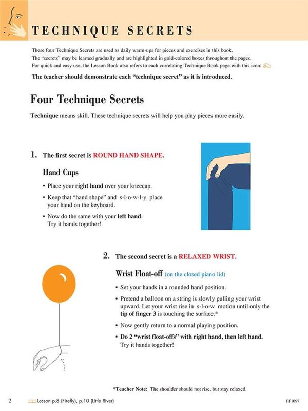 Piano Adventures Technique & Artistry Book Level 1