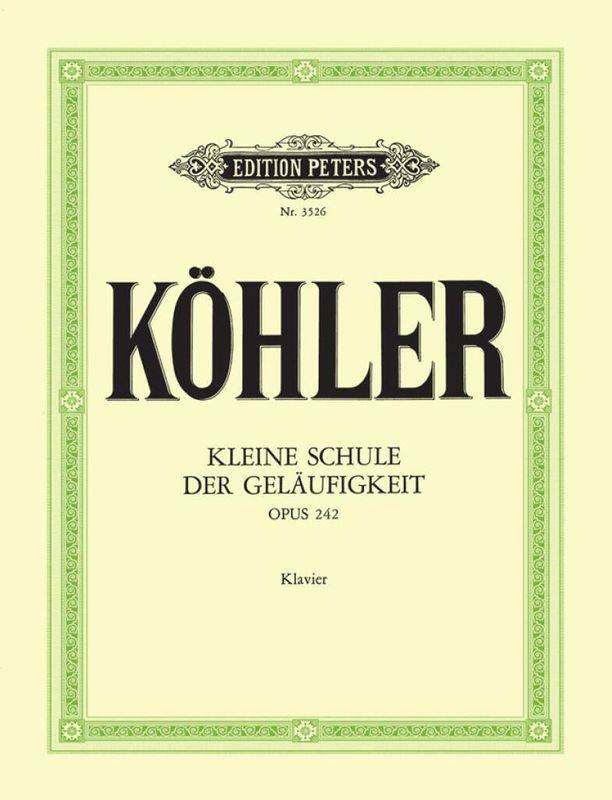  Kohler - Kleine Schule Gelaufigkeit