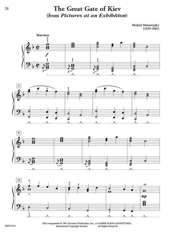 Piano Adventures:  Classics - Level 6