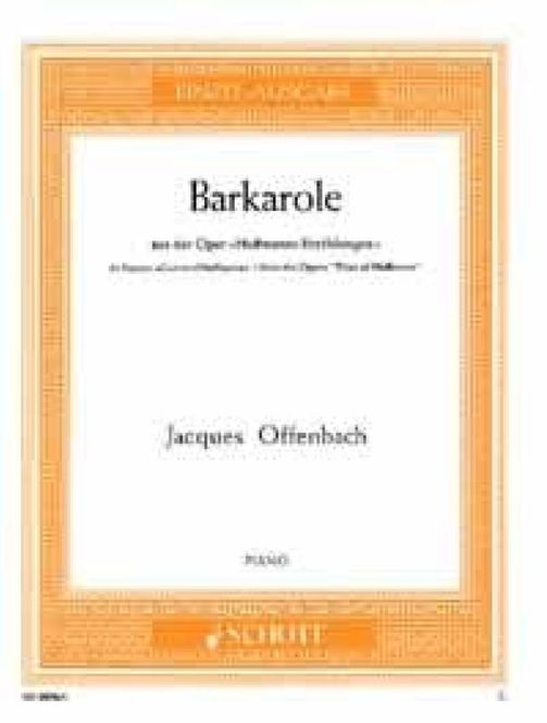 Hovedbilde Jacques Offenbach - Barcarolle