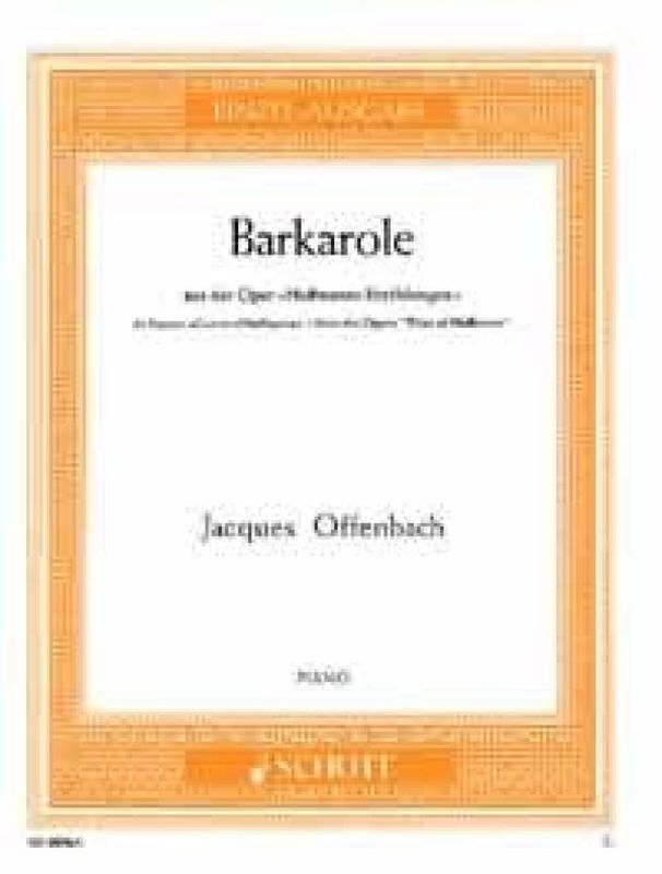 Jacques Offenbach - Barcarolle