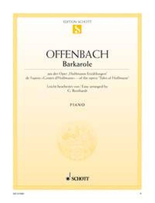 Hovedbilde Jacques Offenbach - Barcarole