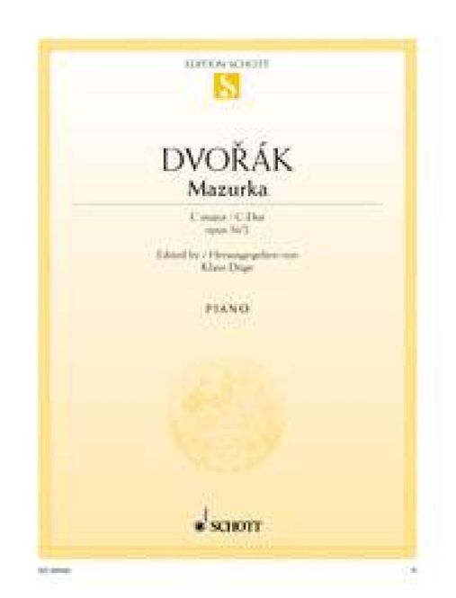 Hovedbilde Antonín Dvořák - Mazurka C-Dur op. 56/2