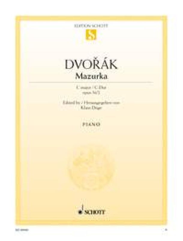 Antonín Dvořák - Mazurka C-Dur op. 56/2