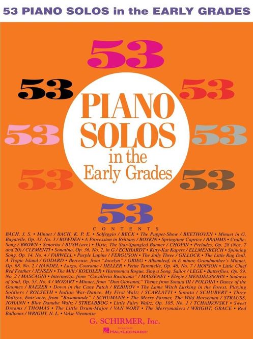 Hovedbilde 53 Early Grade Solos Pno