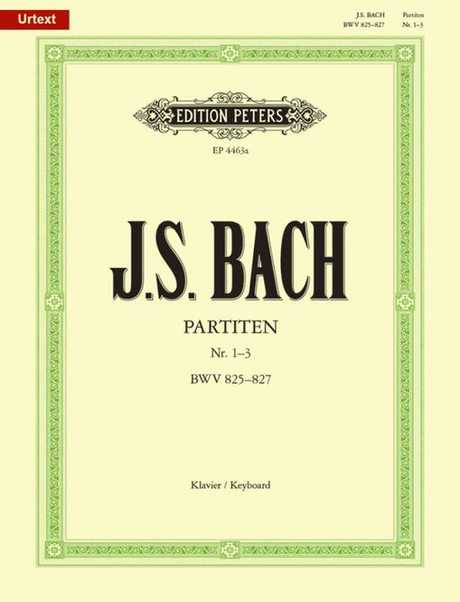 Hovedbilde Johann Sebastian Bach - Partitas Nos. 1-3 BWV ...