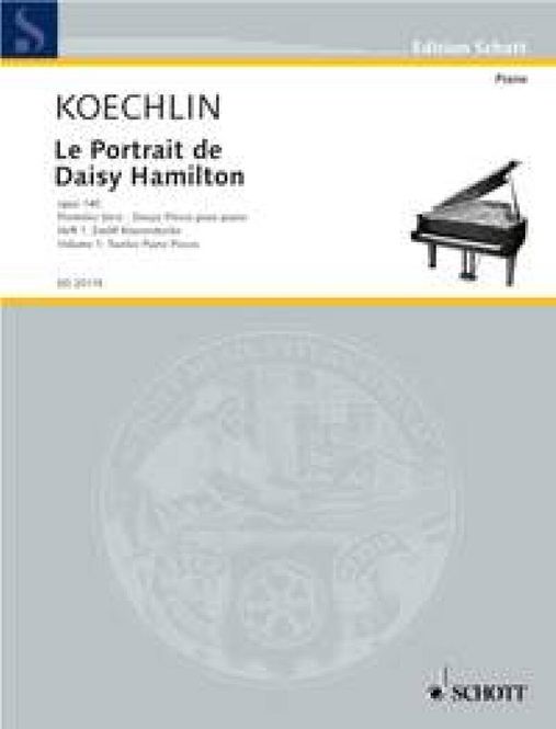 Hovedbilde Charles Koechlin - Le Portrait de Daisy Hamilton op. 140 Heft 1