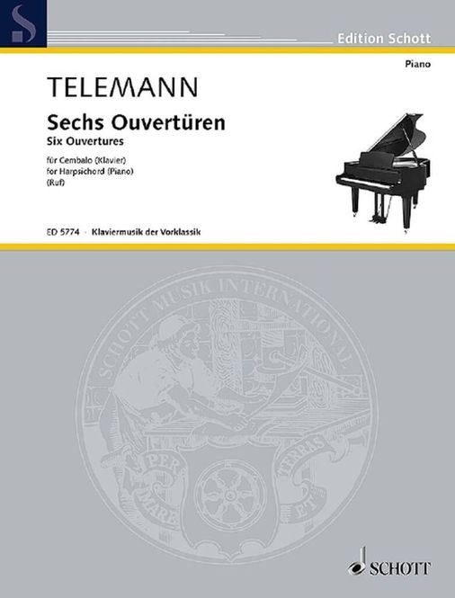 Hovedbilde Georg Philipp Telemann - Ouvertures(6)