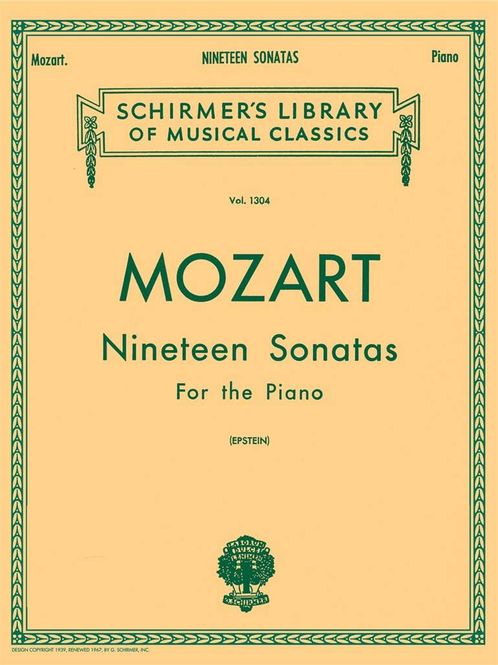 Hovedbilde Wolfgang Amadeus Mozart - 19 Sonatas - Complete