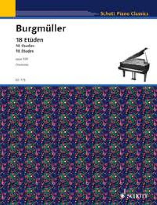 Hovedbilde Friedrich Burgmüller - Etudes Opus 109