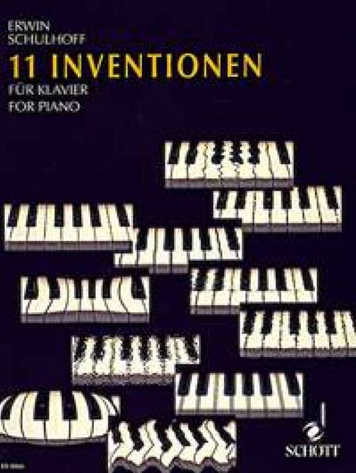 Hovedbilde Erwin Schulhoff - Inventionen(11) Opus 36