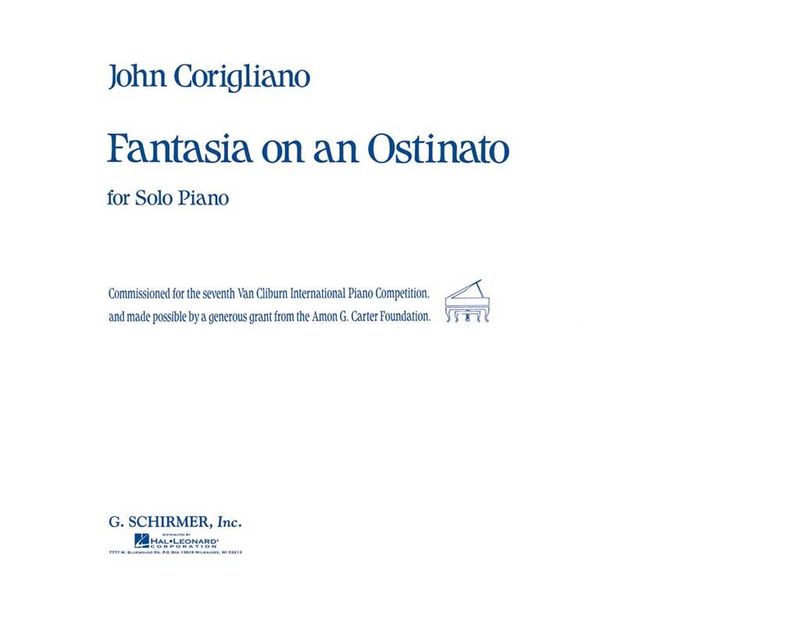 John Corigliano - Fantasia On An Ostinato