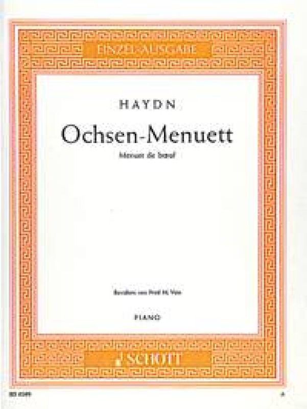 Franz Joseph Haydn - Ochsen Menuet