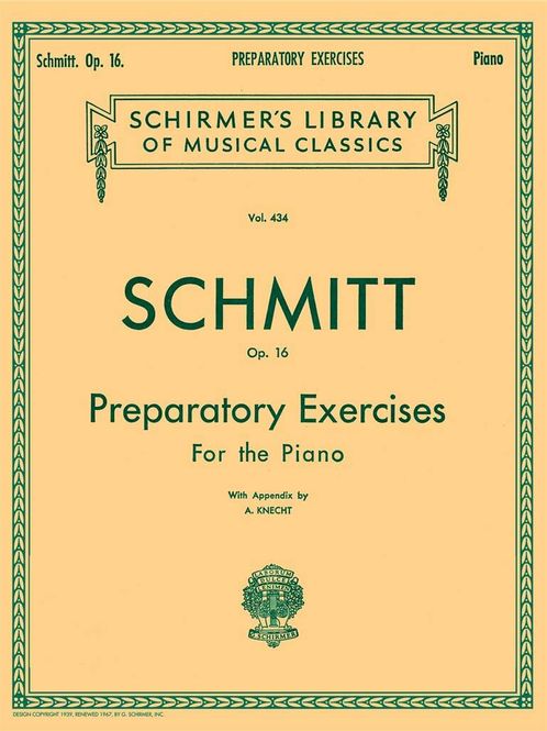Hovedbilde Aloys Schmitt - Preparatory Exercises, Op. 16