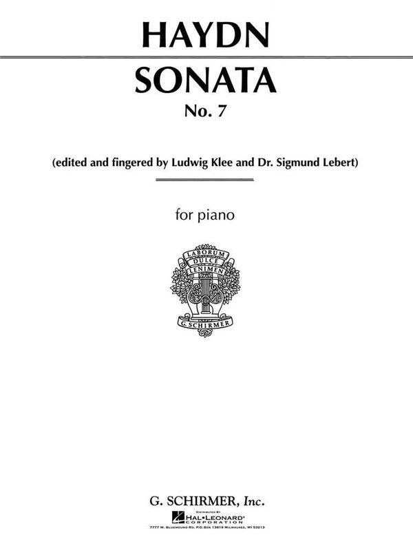 Franz Joseph Haydn - Sonata No. 7 in D Major