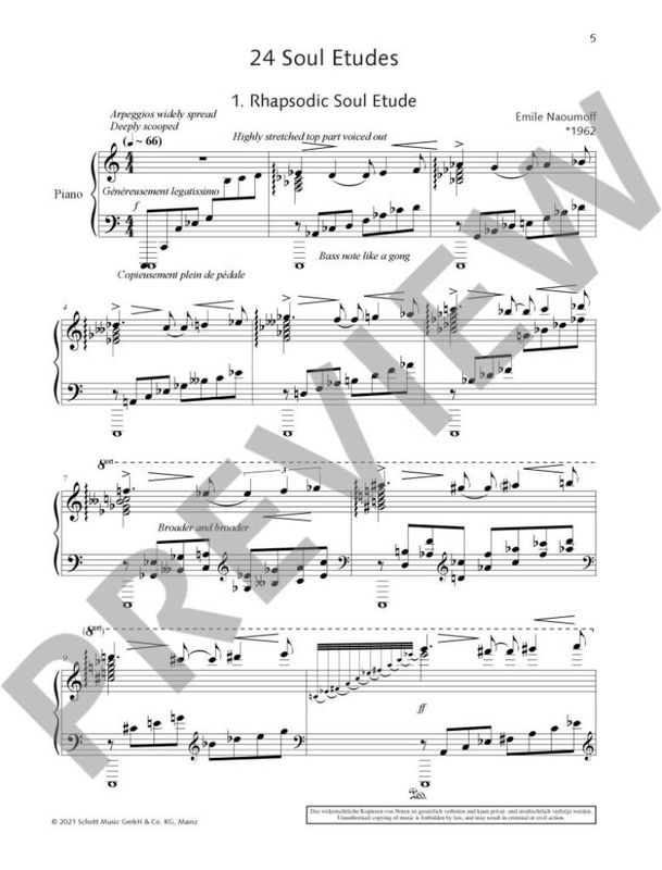 Emile Naoumoff - 24 Soul Etudes