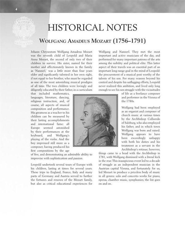 Wolfgang Amadeus Mozart - Mozart - Six Viennese Sonatinas
