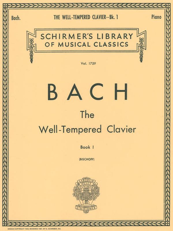 Johann Sebastian Bach - Well Tempered Clavier - Book 1