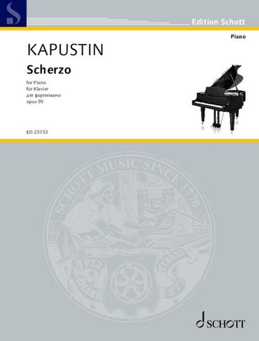 Hovedbilde Nikolai Kapustin - Scherzo op. 95